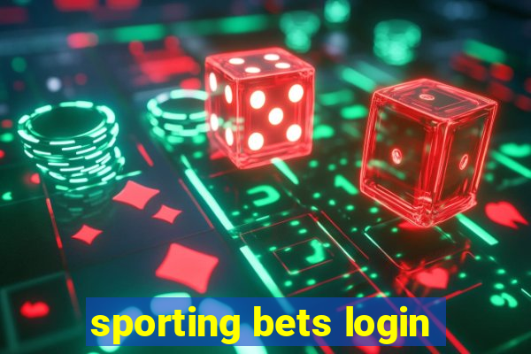 sporting bets login